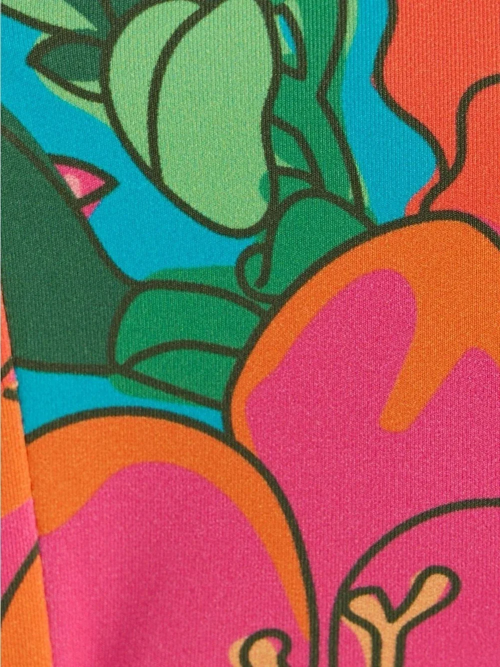 Set - Farm Rio Knotted floral-print bandeau bikini
